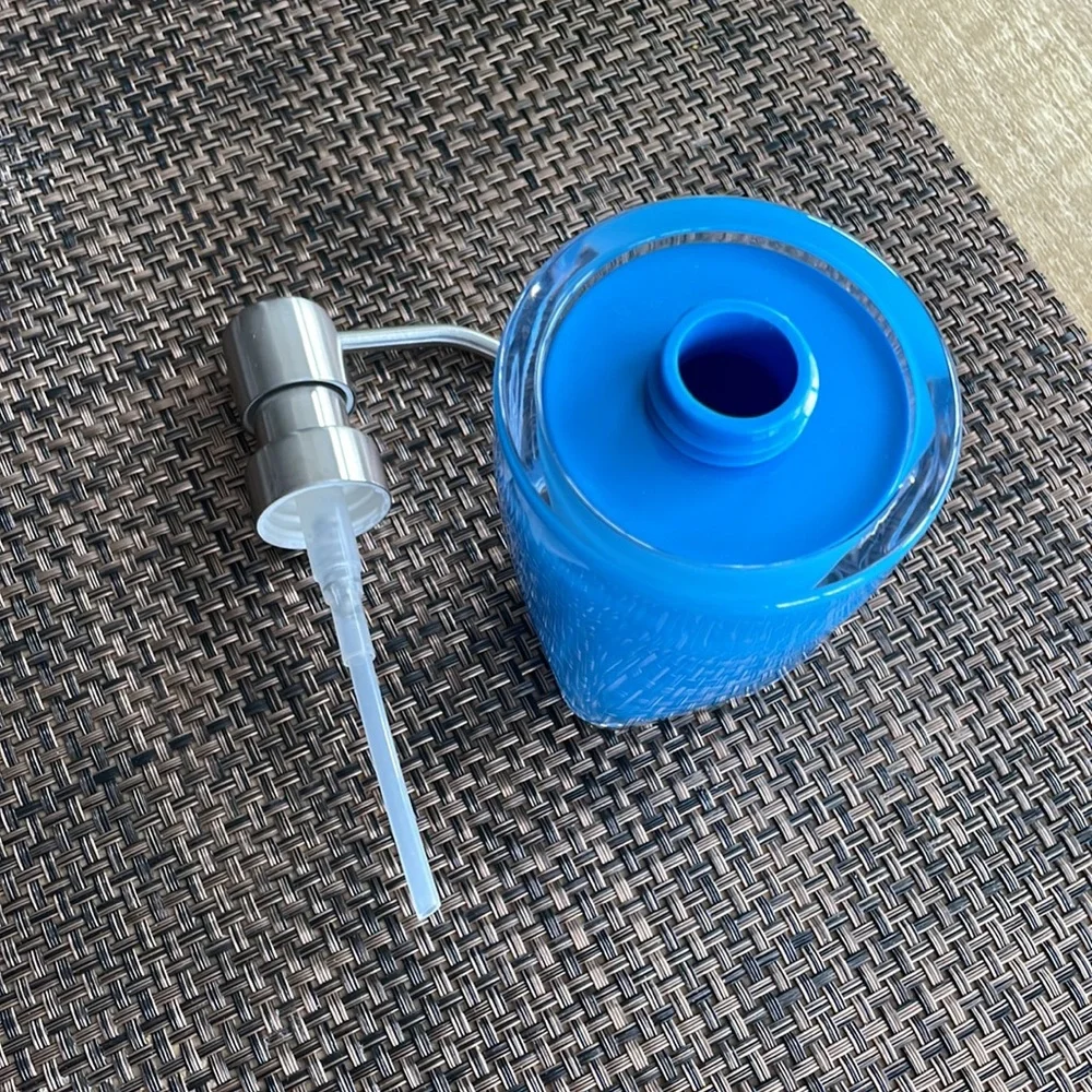 2pk Acrylic Plastic Liquid Soap Pumps